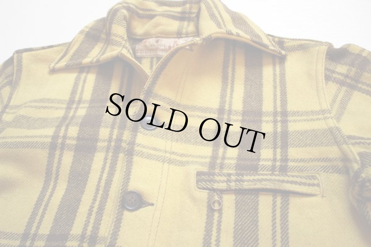 画像2: 50s Jumbo Jac チェック ウールジャケット (2)