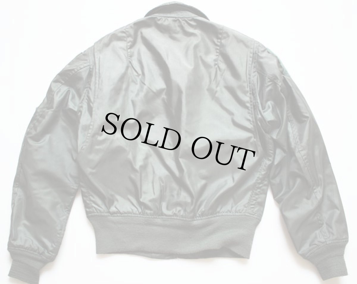 画像2: 80s 米軍 USAF CWU-36/P フライトジャケット 初期型 S (2)