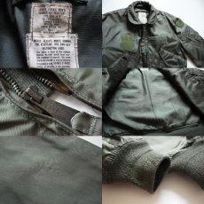 画像3: 80s 米軍 USAF CWU-36/P フライトジャケット 初期型 S (3)