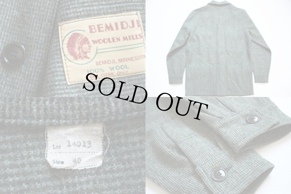 画像3: 50s BEMIDJIベミジ ツイード ウールジャケット 40 (3)