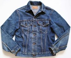 画像2: 60s LEVI'Sリーバイス 70505 BIGE ハンドペイント デニムジャケット (2)