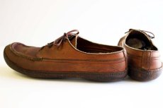 画像2: 60s W.C.Russell Moccasinラッセルモカシン レザーシューズ 茶 (2)