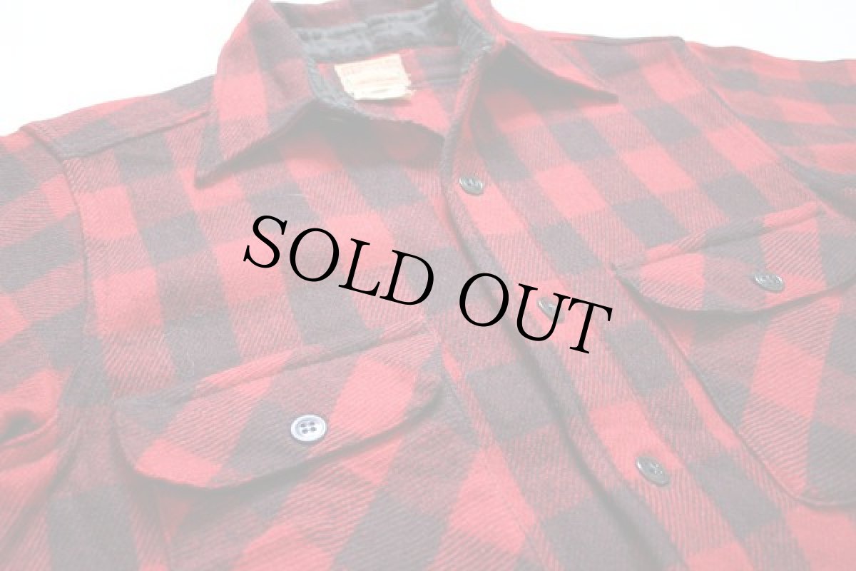 画像2: 50s SEARS HERCULESヘラクレス チェック ウールシャツ 14 (2)