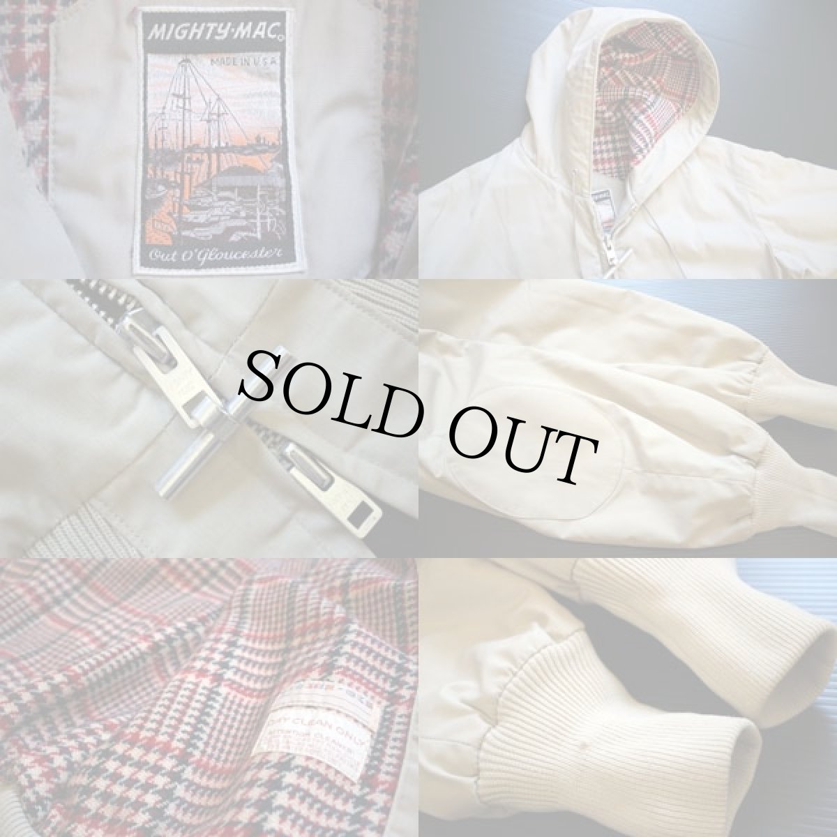 画像3: 70s USA製 MIGHTY-MACマイティーマック フーデッドジャケット (3)