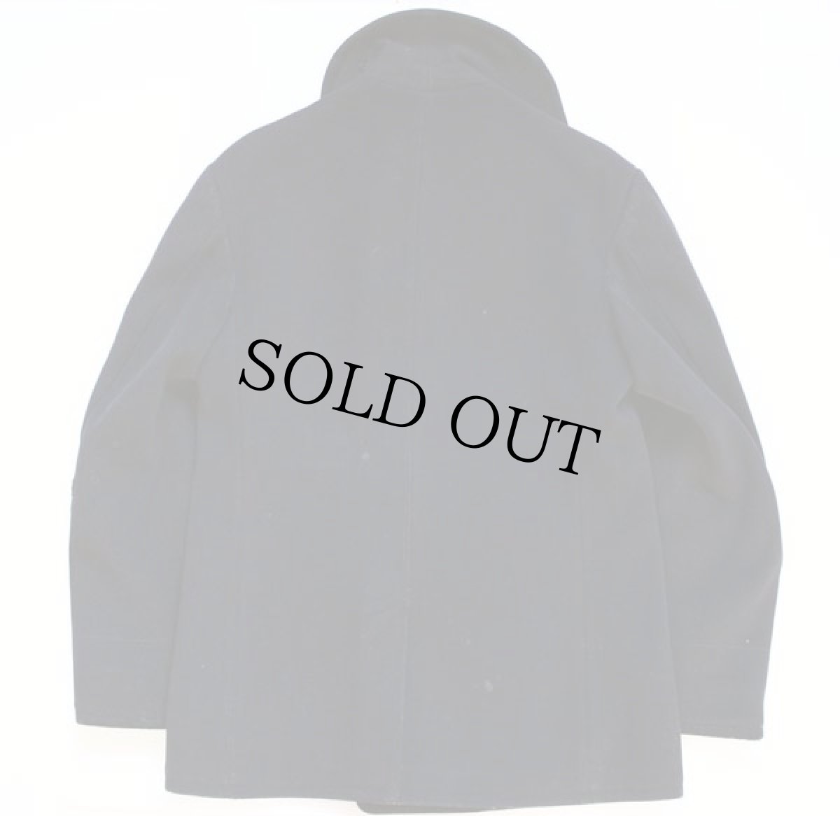 画像2: 40s 米軍 U.S.NAVY NAVAL 10ボタン ウール ピーコート (2)