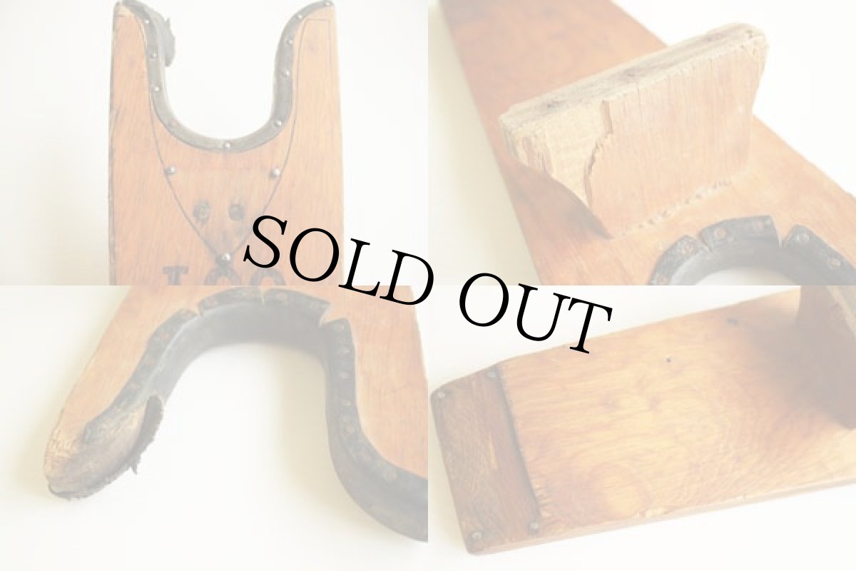 画像3: ビンテージ Leeリー 木製 ブーツジャック (3)