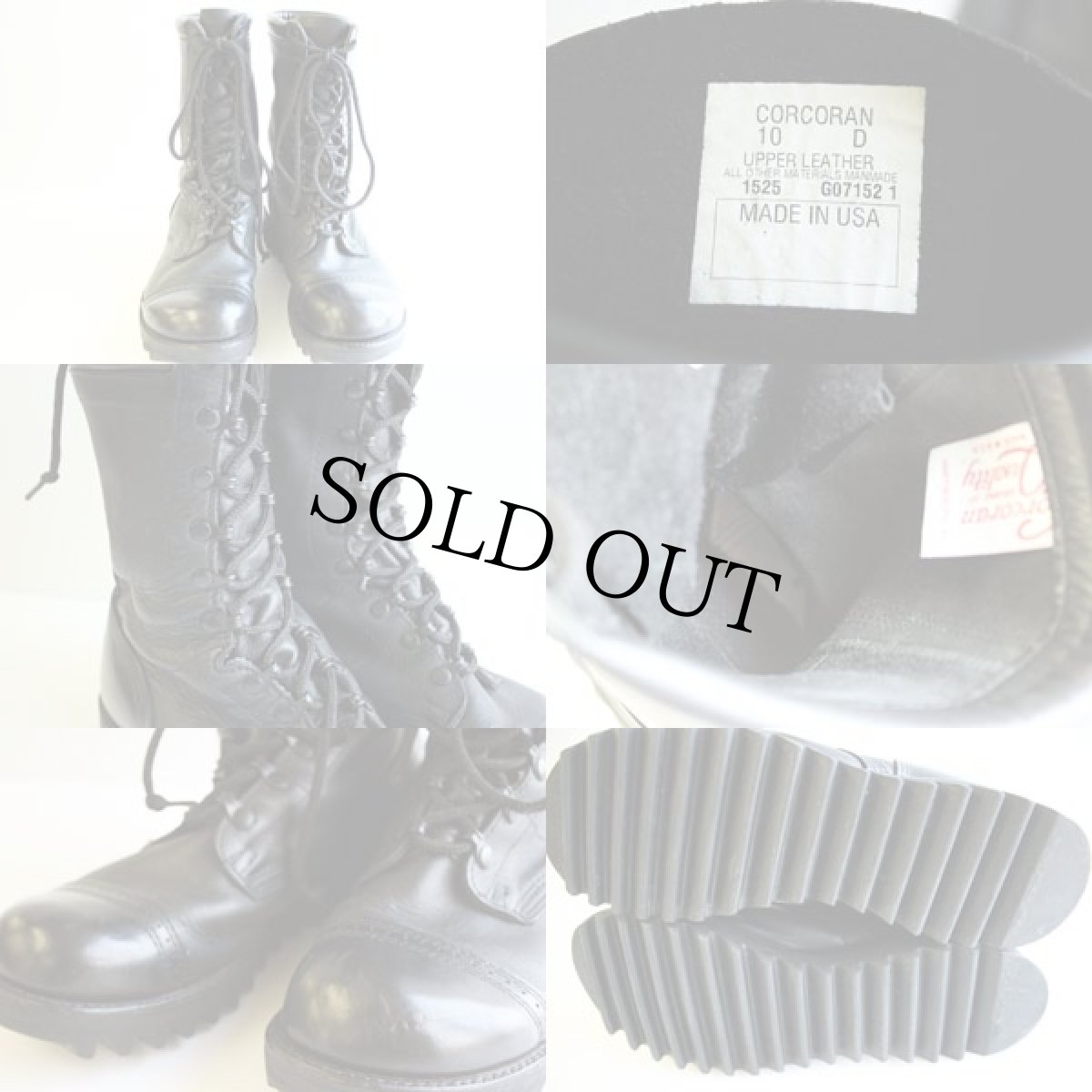 画像3: USA製 米軍 Corcoranコーコラン ジャンプブーツ 10 (3)