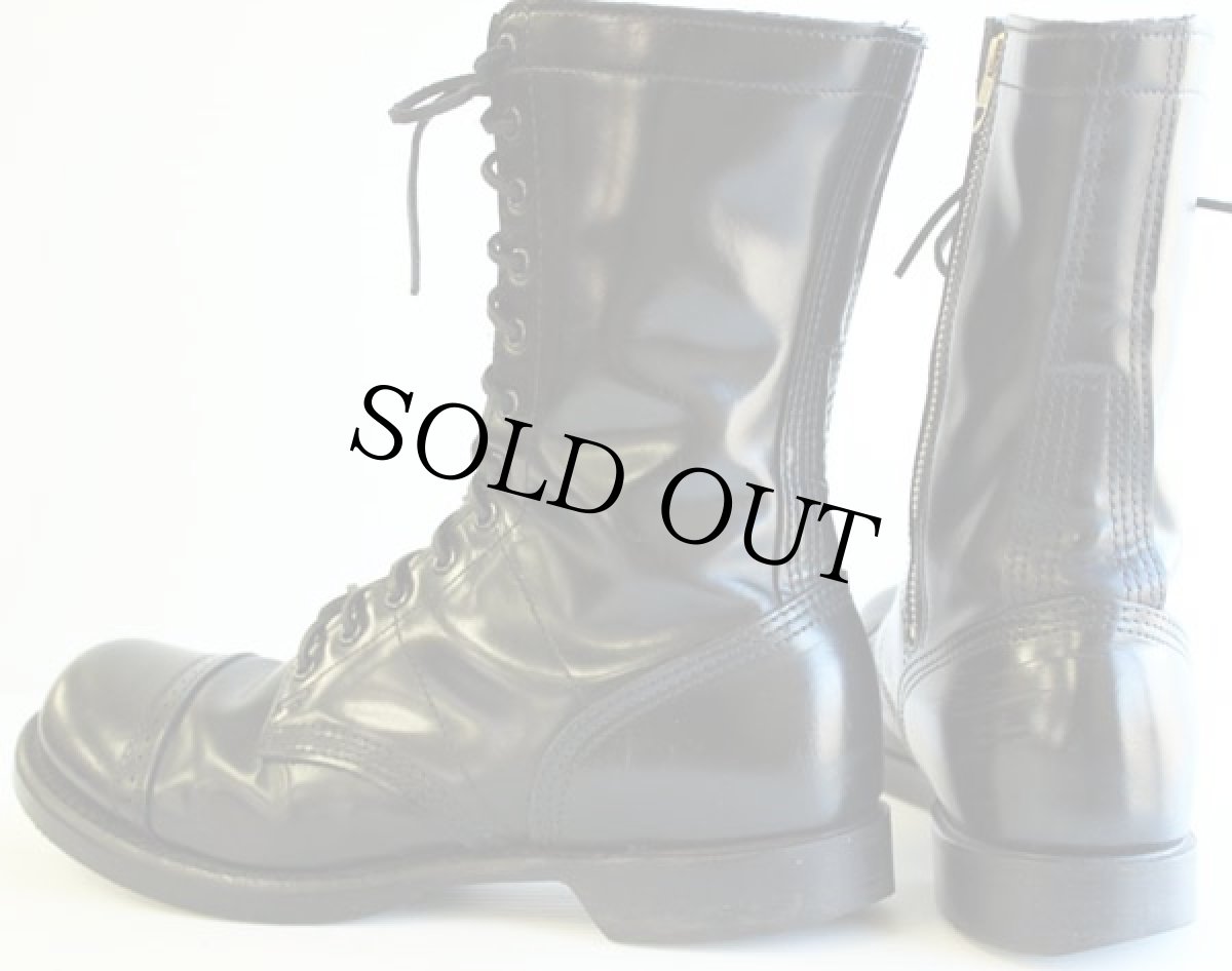 画像2: USA製 米軍 Corcoranコーコラン サイドジップ ジャンプブーツ 10 (2)