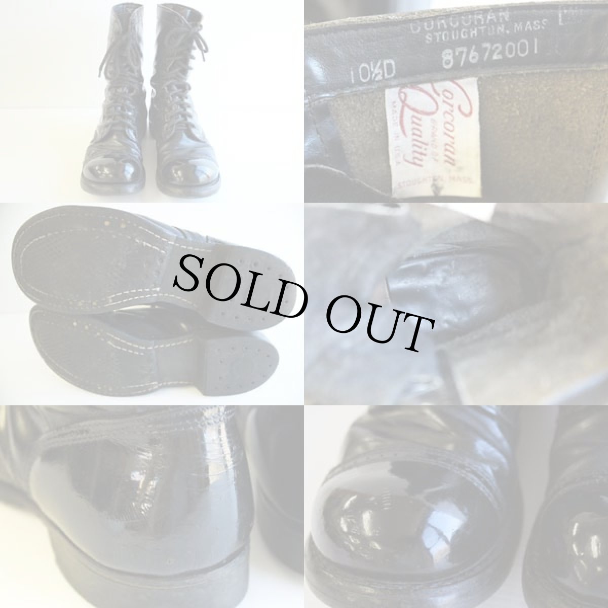 画像3: USA製 米軍 Corcoranコーコラン ジャンプブーツ 10.5 (3)