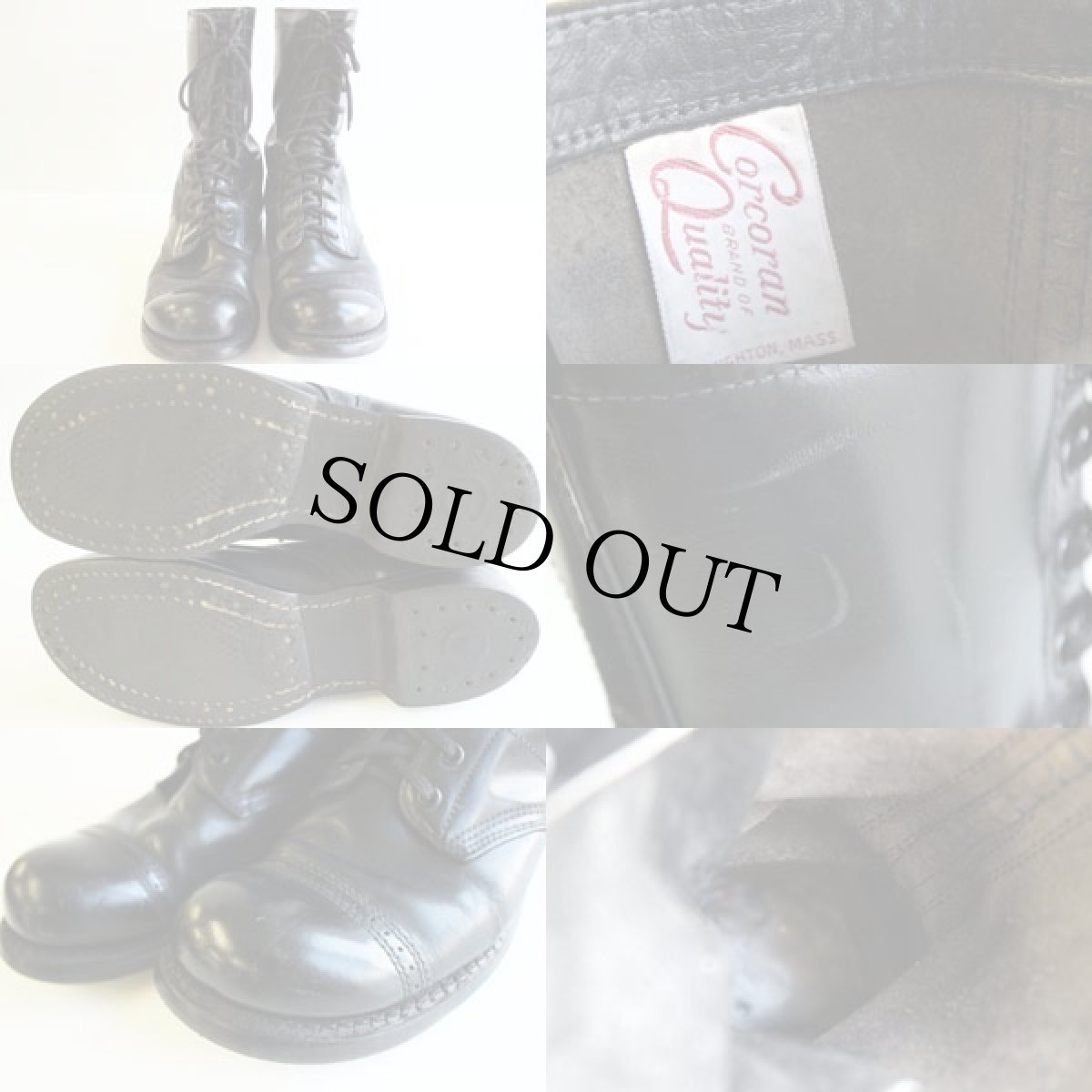 画像3: 50s 米軍 Corcoranコーコラン ジャンプブーツ 9.5 (3)