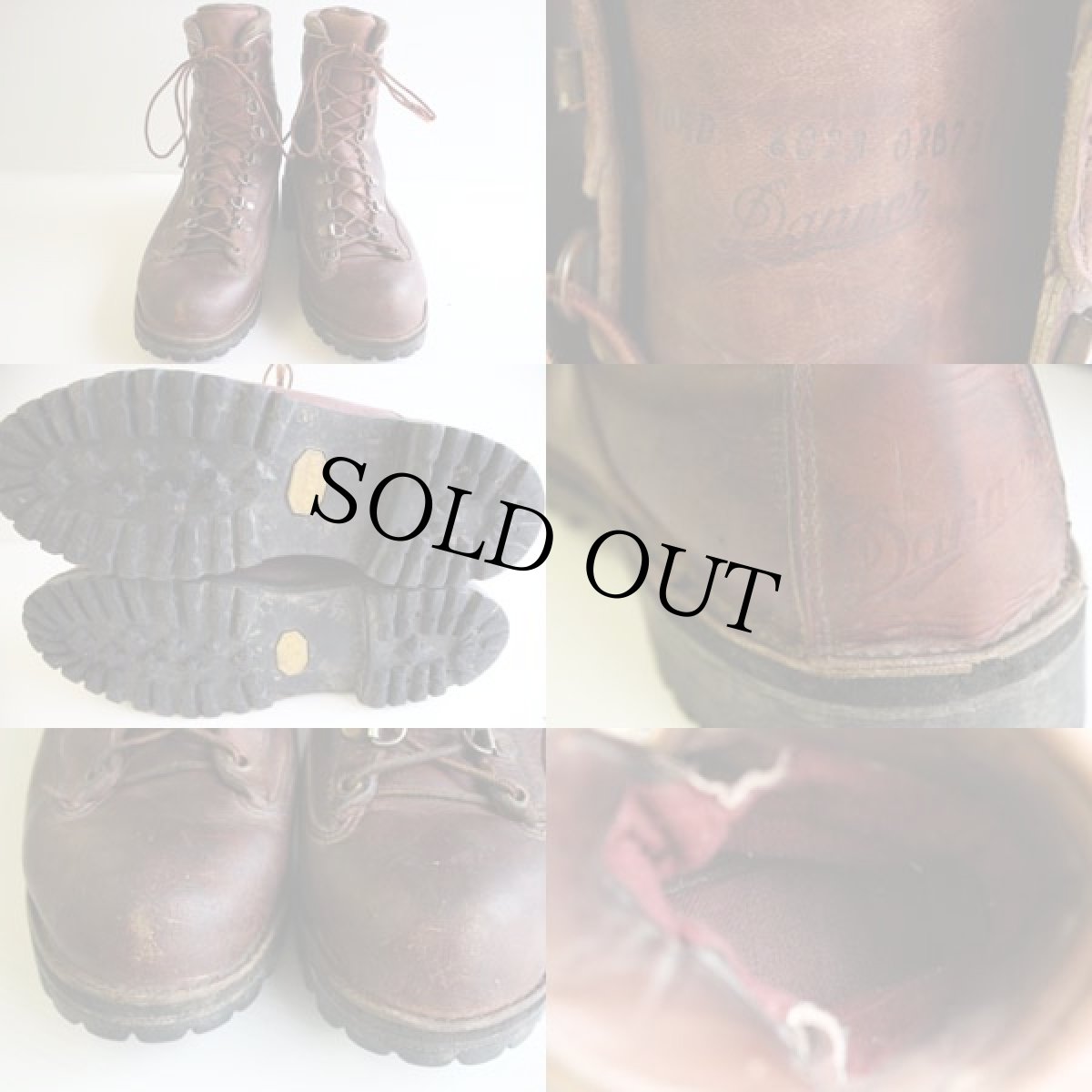 画像3: Dannerダナー 編み上げブーツ 茶 10.5 (3)