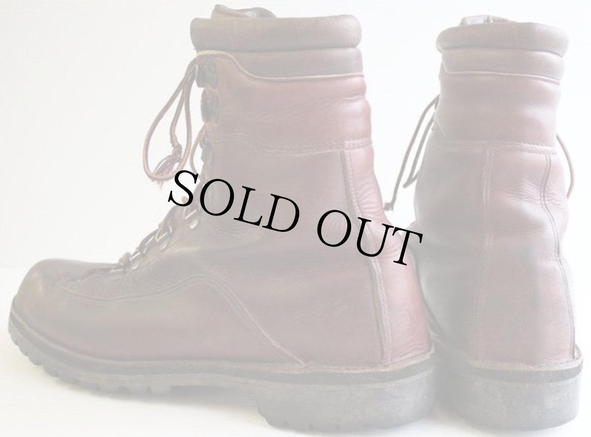 画像2: Dannerダナー 編み上げブーツ 茶 10.5 (2)