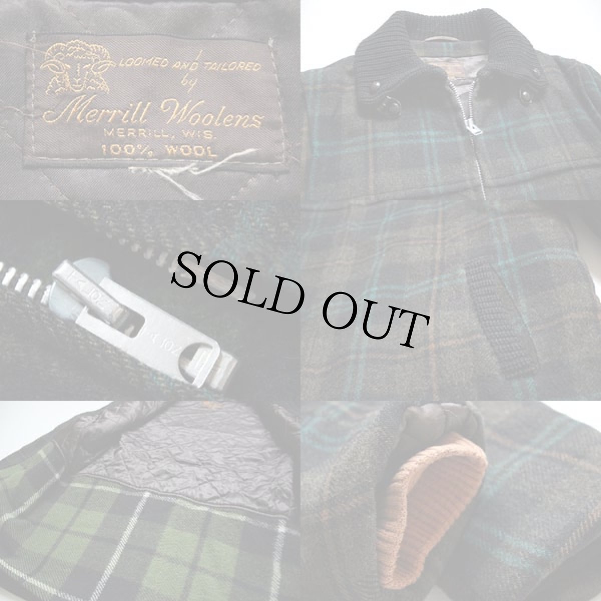 画像3: 60s Merrill Woolens チェック ドンキーコート (3)
