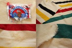 画像3: ビンテージ pendleton GLACIER PARK ウール ブランケット (3)