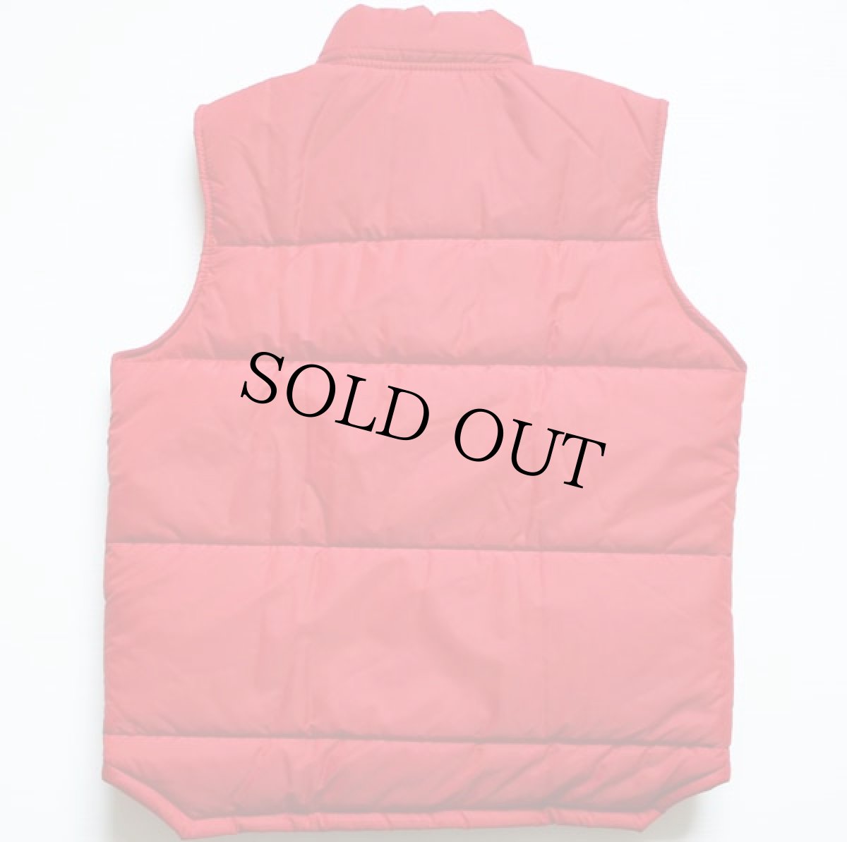 画像2: 70s Swingster CHAMPION SPARK PLUG チャンピオン プラグ パッチ付き 中綿入り ナイロン レーシングベスト 赤 S (2)