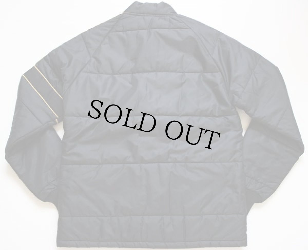 画像2: 70s Swingster Kawasakiカワサキ 中綿入り ナイロン レーシングジャケット 黒 M (2)