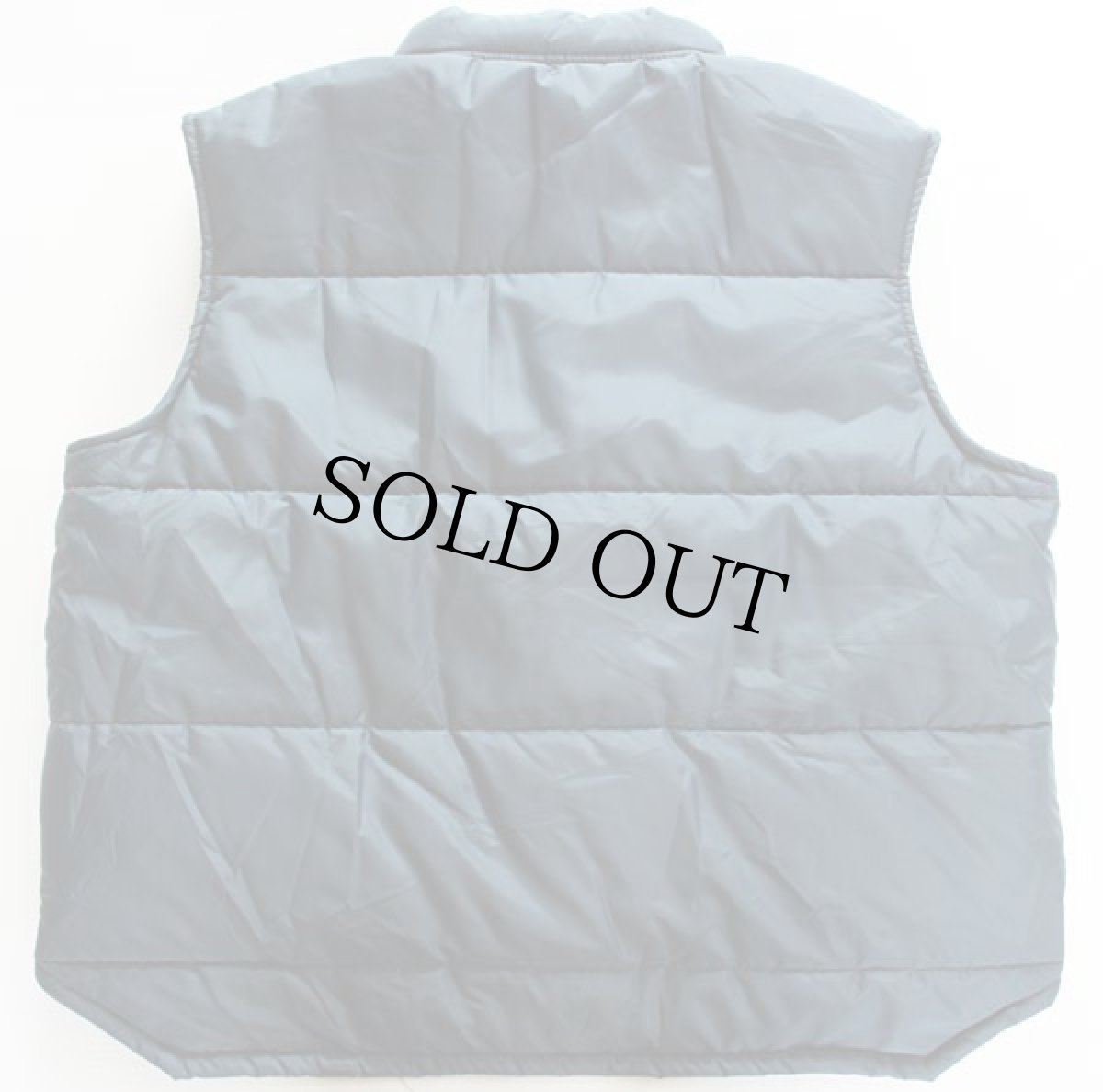 画像2: 80s Swingster GOODYEAR パッチ付き 中綿入り レーシングベスト 紺 XL (2)