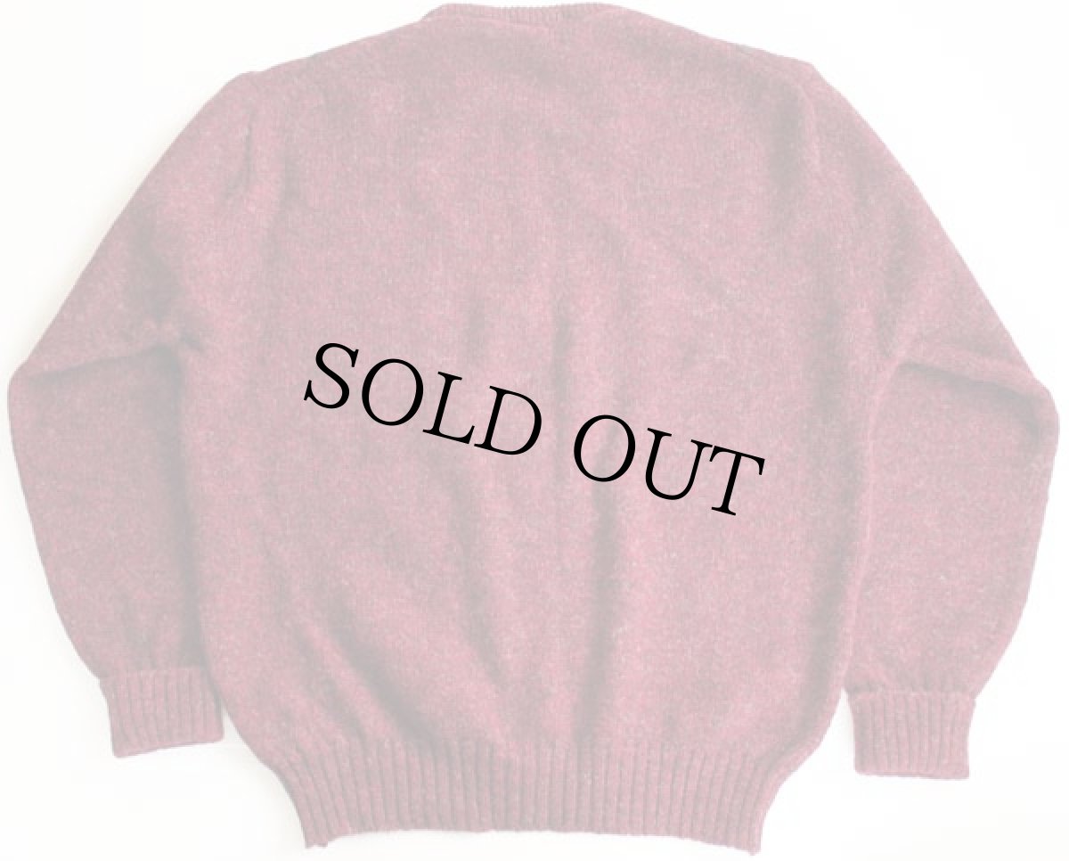 画像2: 80s アイルランド製 L.L.Bean アーガイル柄 ウールニット セーター L (2)