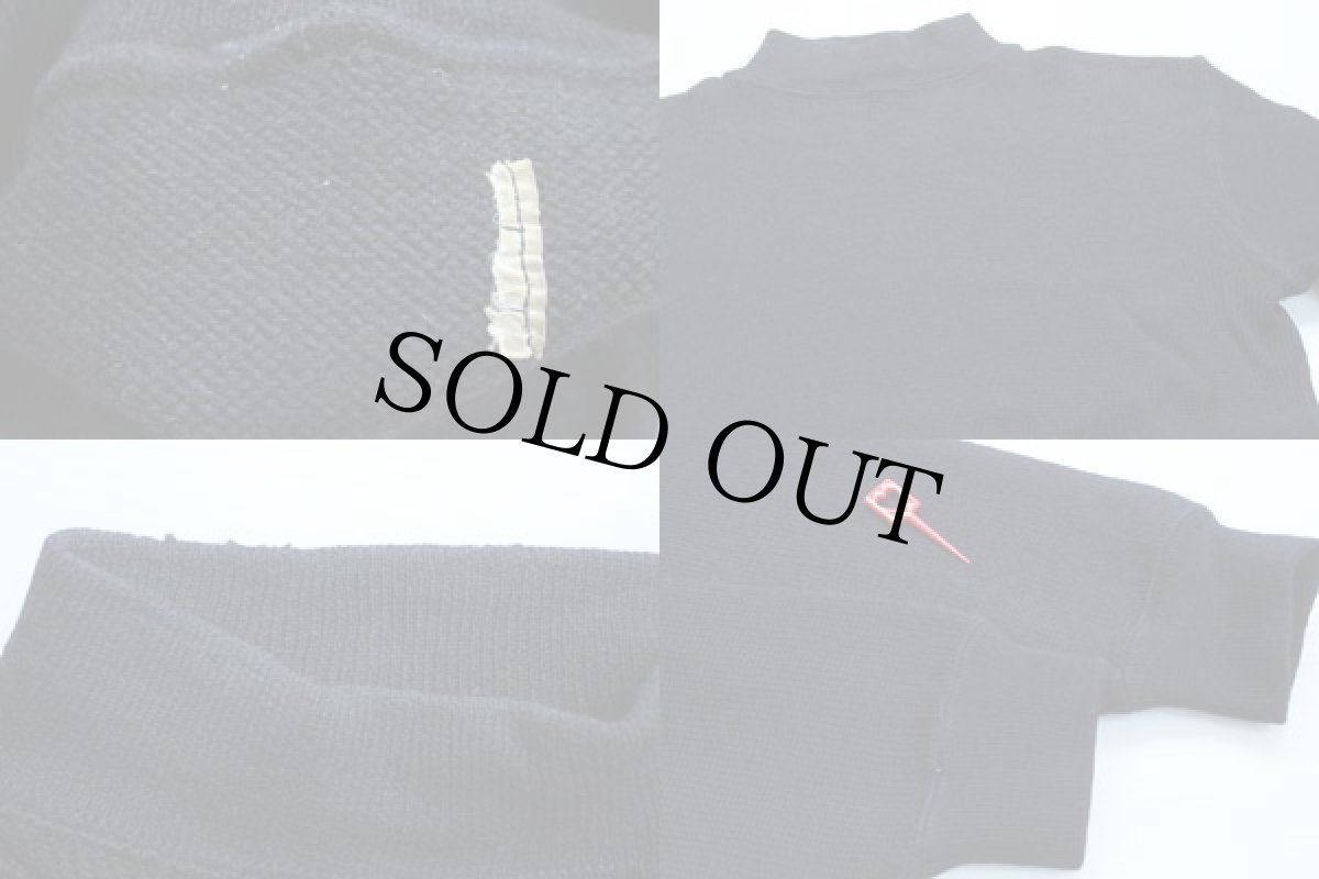 画像3: 40s 米軍 U.S.NAVY ハイネック ウールニット ゴブセーター (3)