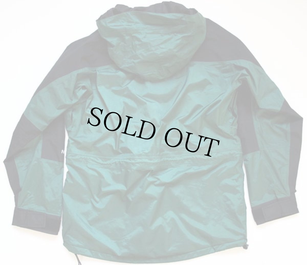 画像2: 90s THE NORTH FACEノースフェイス GORE-TEXゴアテックス マウンテンパーカー 緑×黒 M (2)