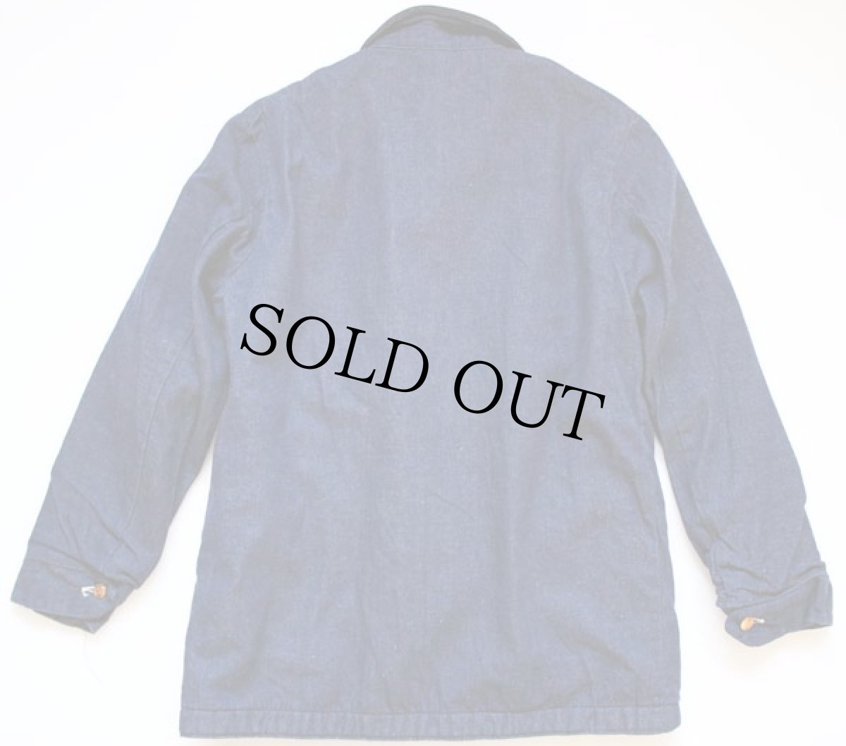 画像2: 70s Wranglerラングラー ブランケットライナー デニム カバーオール 38 (2)