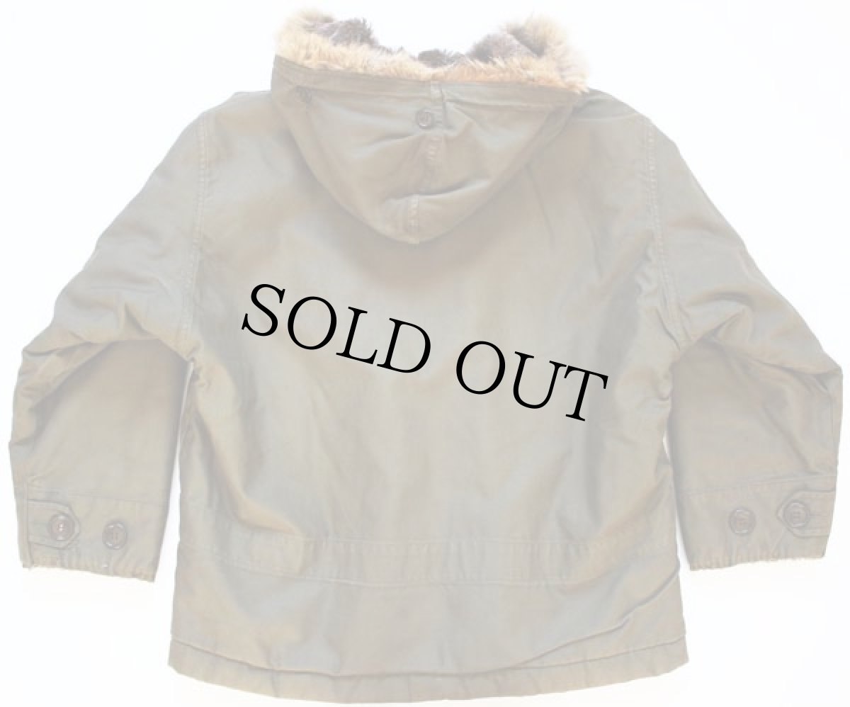 画像2: 40s 米軍 U.S.ARMY M-43 フィールドパーカー リアルファー アルパカパイルライナー カスタム (2)