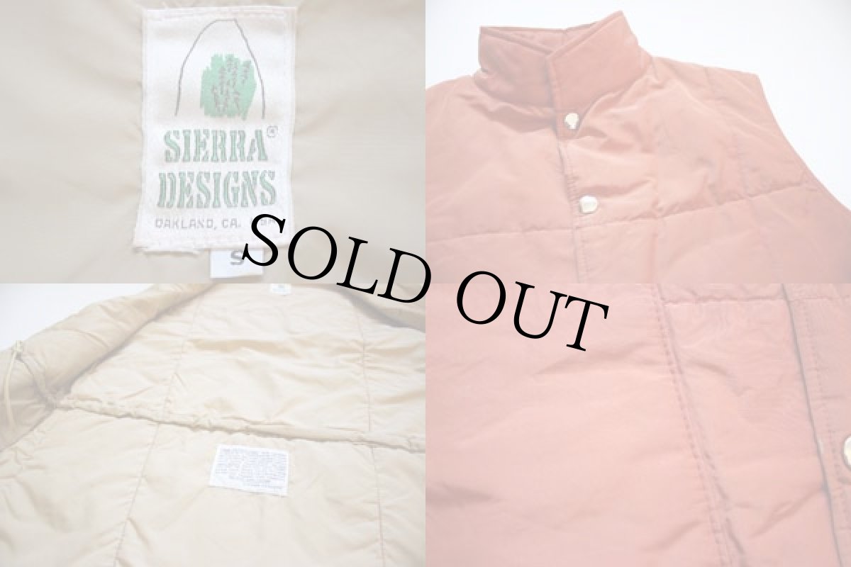 画像3: 70s SIERRA DESIGNSシエラデザイン 60/40 中綿ベスト 橙 S (3)