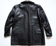 画像2: 60s Langlitz Leathersラングリッツレザー コート 黒 (2)