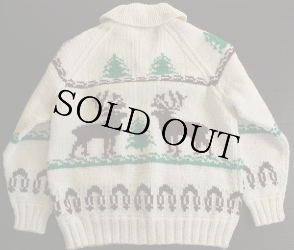 60's 鹿柄 Cowichan Sweater / カウチンセーター ニット タロン