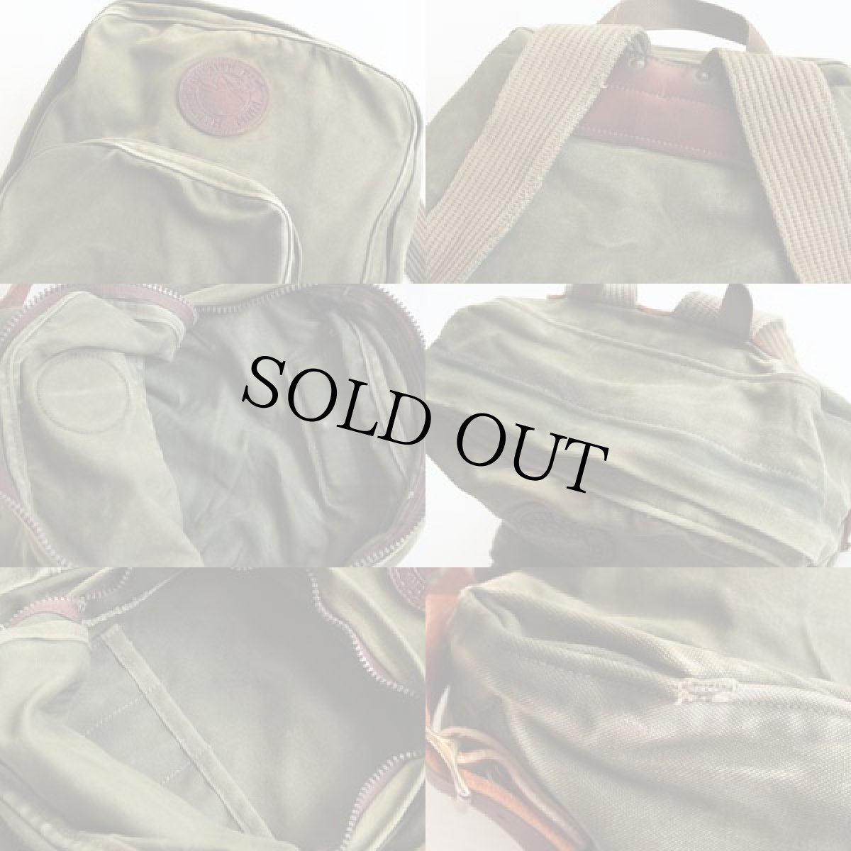 画像3: USA製 DULUTH PACKダルースパック キャンバス×レザー リュックサック (3)