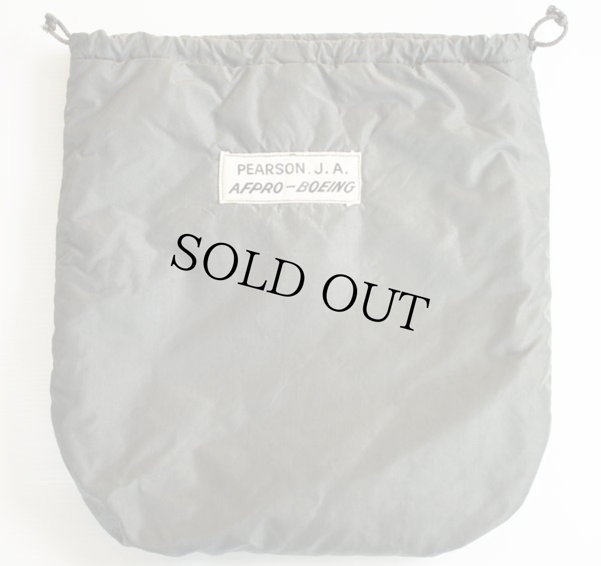 画像2: 50s 米軍 USAF ナイロン プロテクティブ ヘルメットバッグ (2)