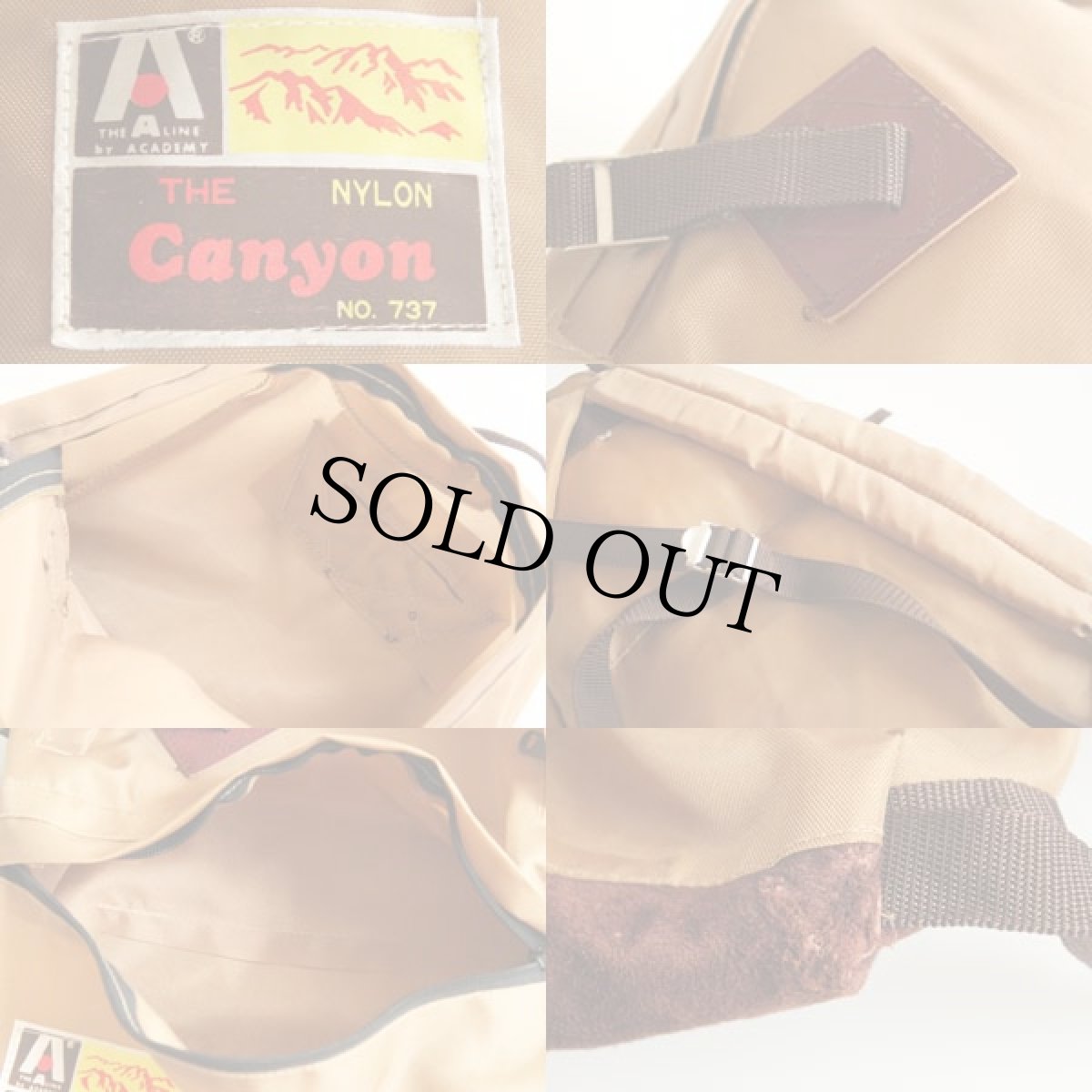 画像3: 70s Canyon 2気筒 ボトムレザー デイパック★リュックサック (3)