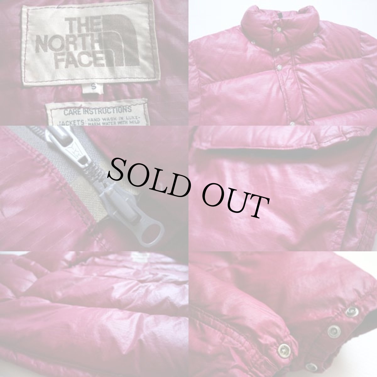 画像3: 70s THE NORTH FACEノースフェイス 茶タグ ダウンジャケット S (3)