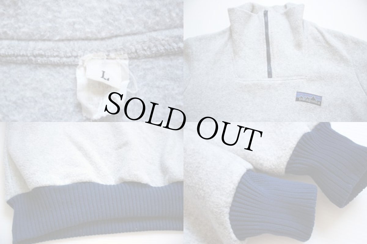 画像3: 80s patagoniaパタゴニア デカタグ プルオーバーフリース L (3)