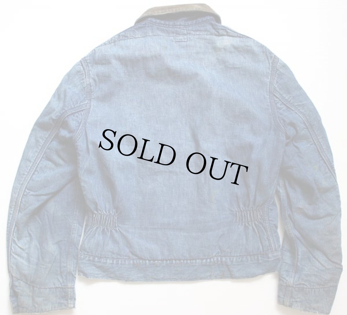 画像2: 60s SEARS HERCULESヘラクレス ブランケットライナー インディゴ デニム ワークジャケット (2)