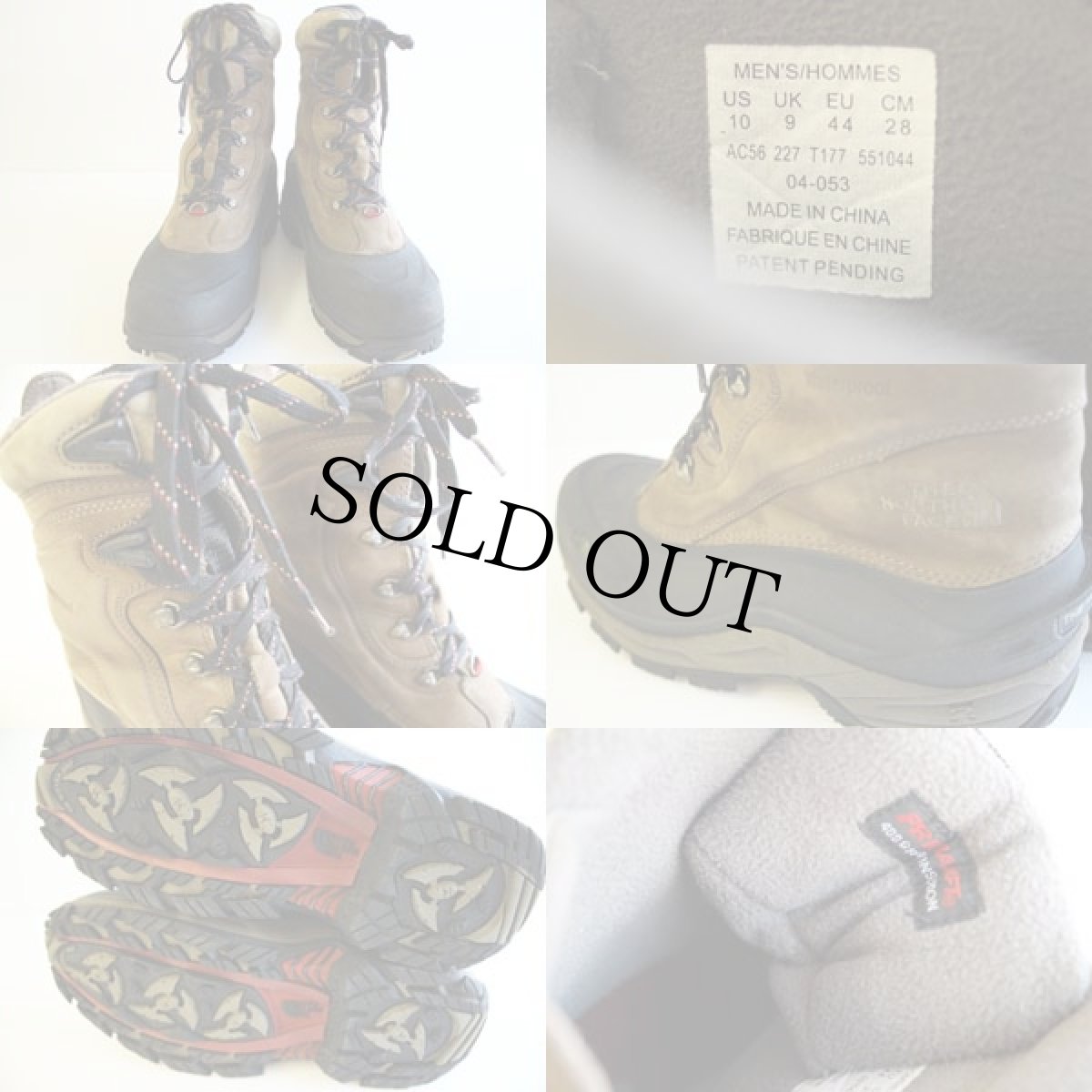 画像3: THE NORTH FACEノースフェイス BALTORO400 PRIMALOFTプリマロフト スノーブーツ 10 (3)