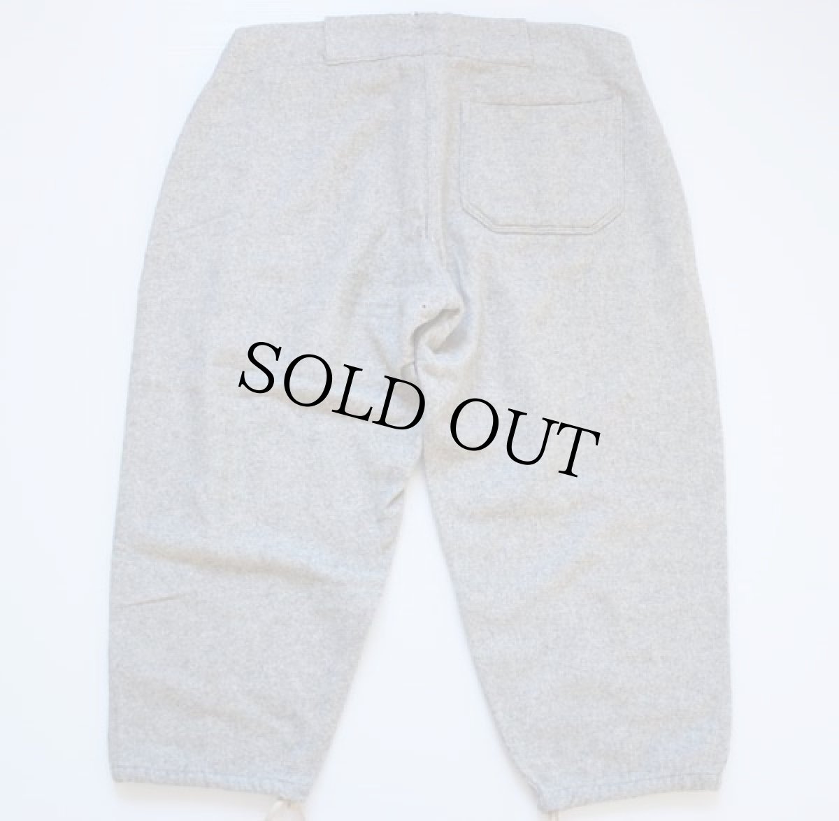 画像2: 40s W.L.BUCK ウール ベースボールパンツ W35 (2)