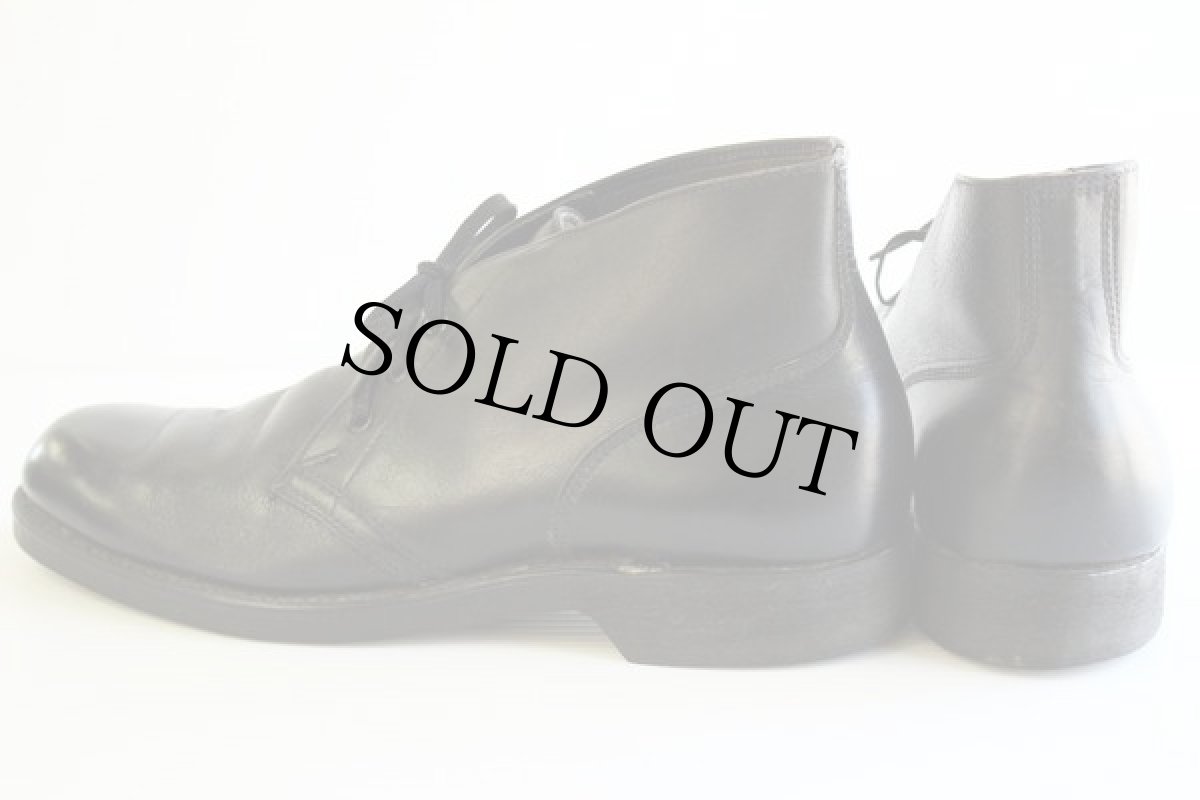 画像2: 60s 米軍 チャッカブーツ 黒 8.5 (2)