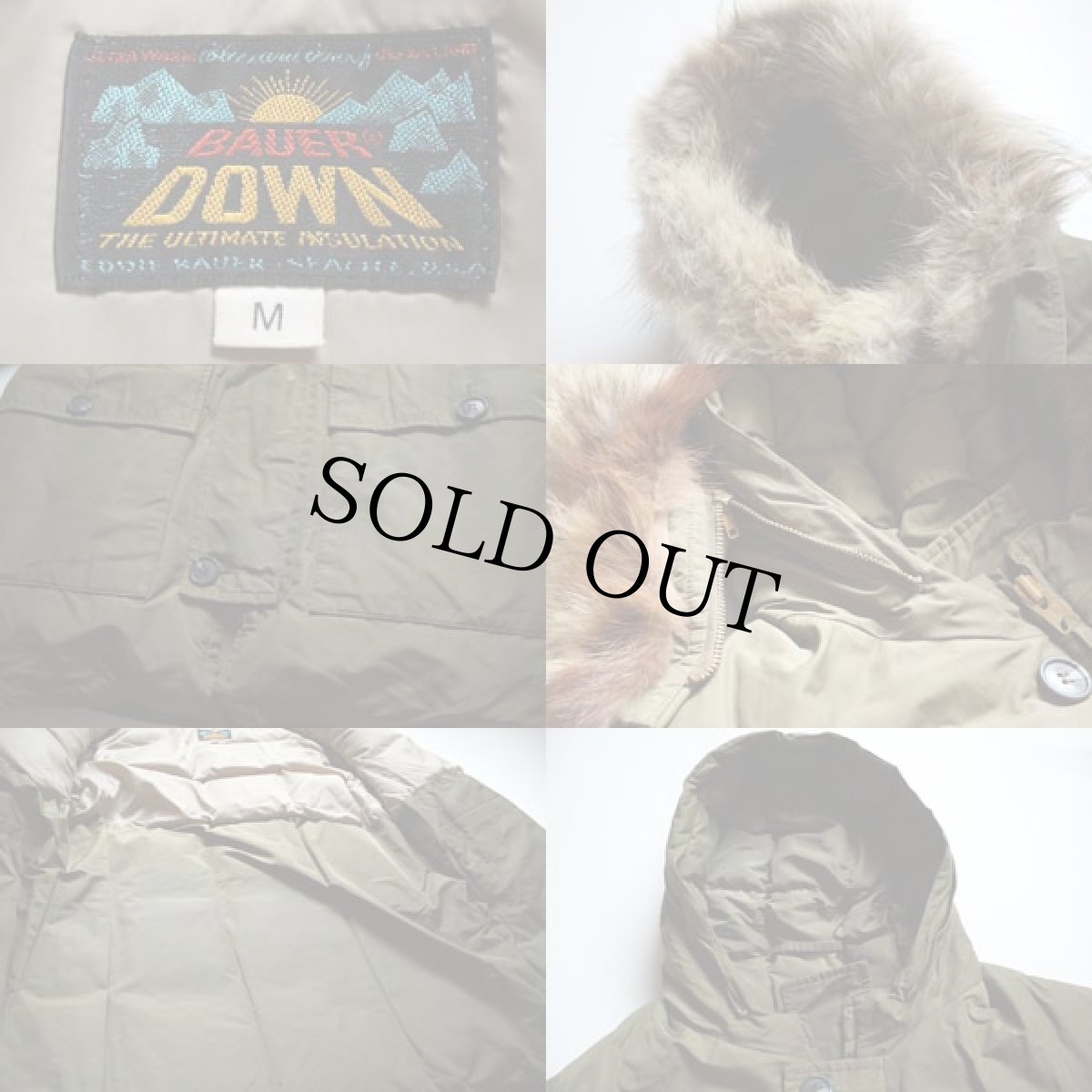 画像2: 60s BAUER DOWNバウアーダウン ダウンパーカー★ダウンジャケット EddieBauerエディーバウアー (2)