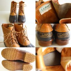 画像3: 80s L.L.Bean メインハンティング 5ホール ビーンブーツ 7 (3)