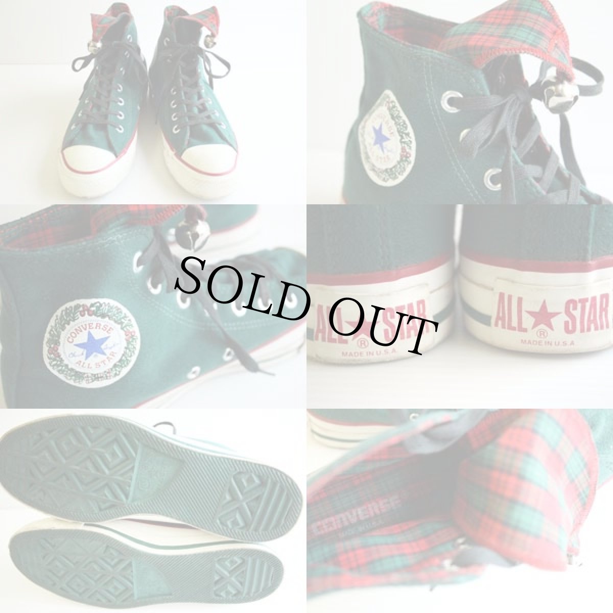 画像3: 90s USA製 CONVARSEコンバース ALL STARオールスター HI クリスマス限定 6 (3)