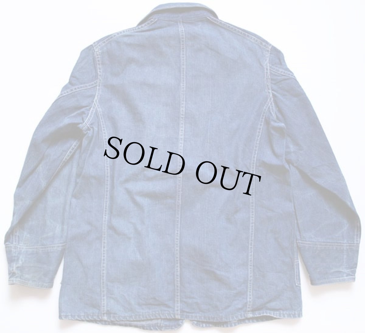 画像2: 50s OSHKOSH B'GOSH インディゴデニム カバーオール (2)