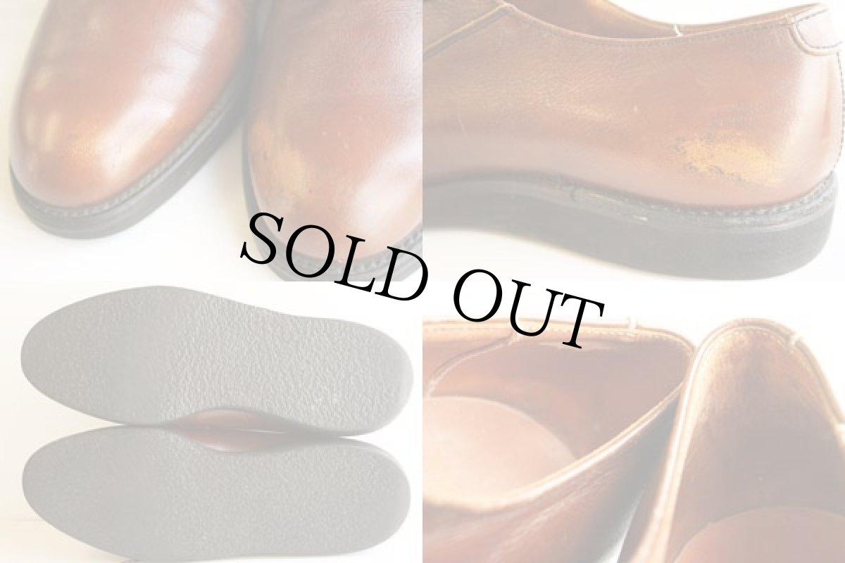 画像3: 70s USA製 REDWINGレッドウイング ポストマン レザーシューズ 茶 9.5C (3)