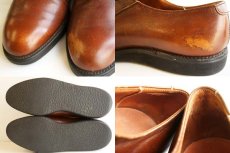 画像3: 70s USA製 REDWINGレッドウイング ポストマン レザーシューズ 茶 9.5C (3)