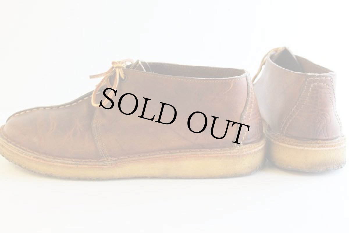 画像2: 英国製 Clarksクラークス デザートトレック 茶 8.5 (2)