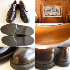 画像3: 70s MASON ポストマン レザーシューズ 茶 9★革靴 (3)
