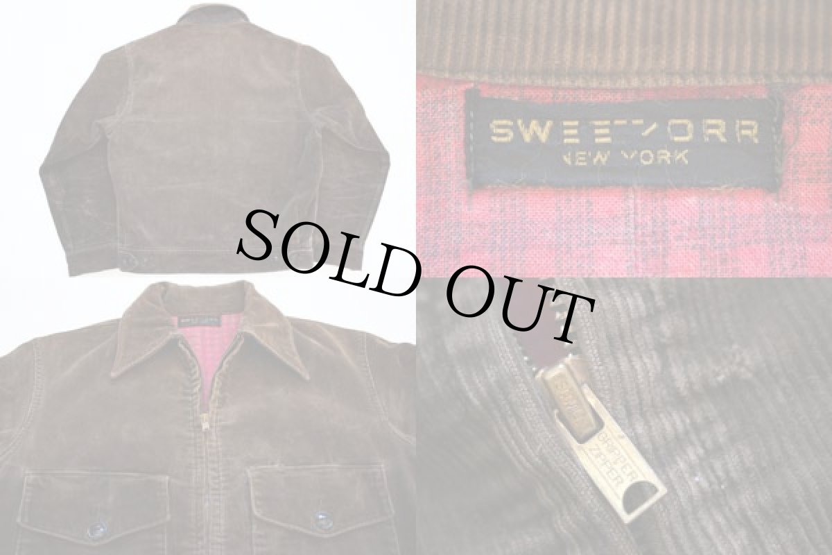 画像2: 60s SWEET-ORR ネルライナー コーデュロイ ワークジャケット (2)