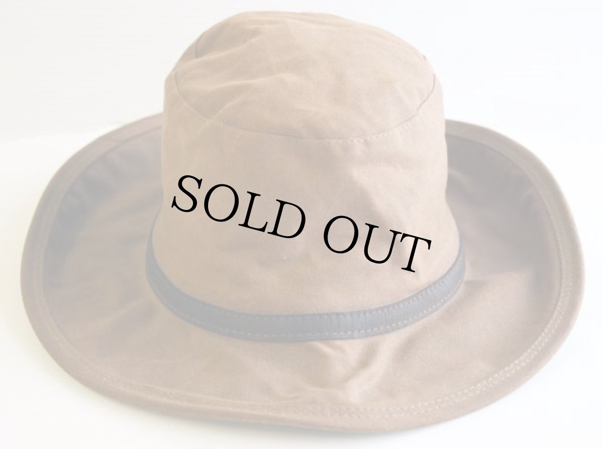 画像2: USA製 DULUTH TRADING ワックスコットンハット 茶 XL (2)