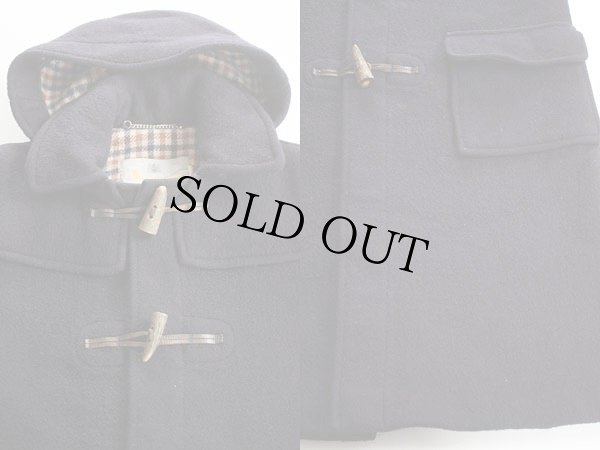 画像2: 80s 英国製 Aquascutumアクアスキュータム ウール ダッフルコート (2)