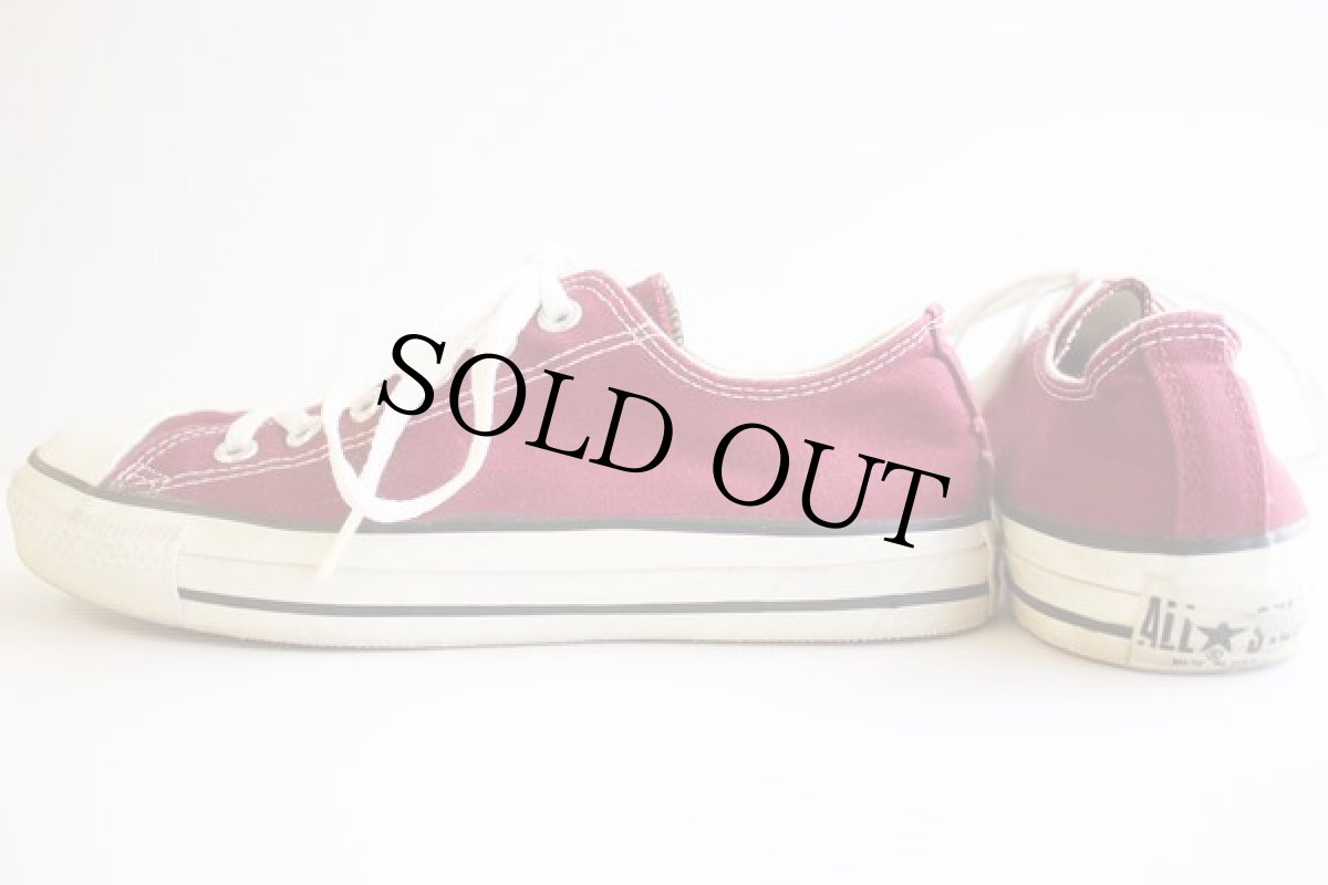 画像2: 90s USA製 CONVARSEコンバース ALL STARオールスター Low エンジ 6.5 (2)